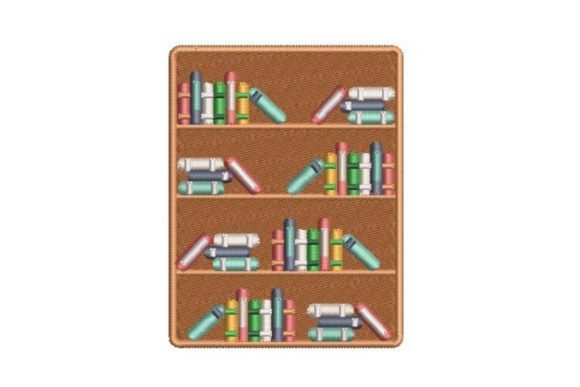 Bookshelf: A Thoughtful Embroidery Design for Real Projects