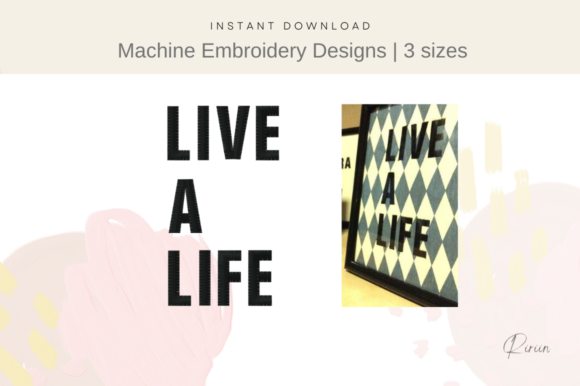 Live a Life: A Thoughtful Embroidery Review for Boutique Apparel