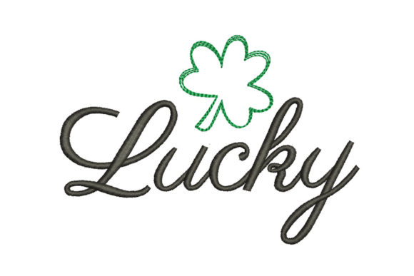 Lucky: A Charming Seasonal Embroidery Design