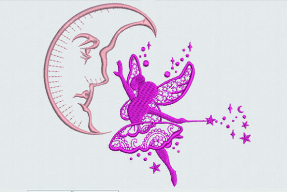 Moon Fairy: A Brand-Ready Embroidery Design Review