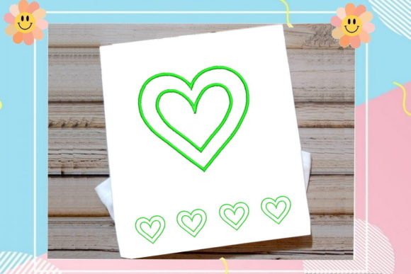 Pretty Heart Applique