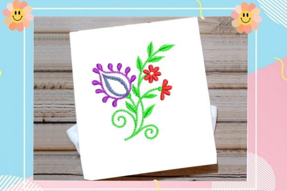 Purple and Red Flower: A Boutique Sweatshirt Embroidery Review