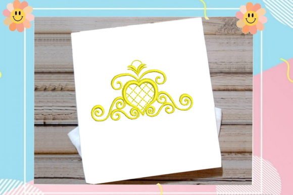 Yellow Border: A Seasonal Embroidery Staple